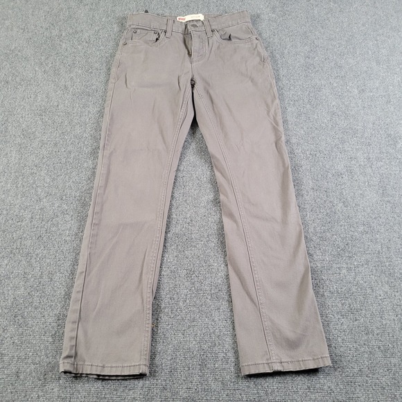 Denim - Levis 511 Jeans Boy's (14 Reg 27x29 Label)‎ Straight Leg Slim Gray
